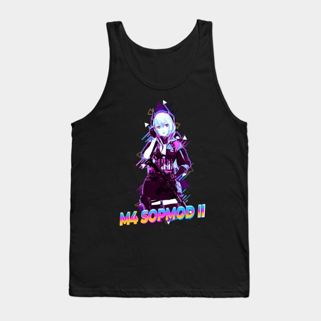 M4 SOPMOD II Girls Frontline Tank Top by ShariLambert